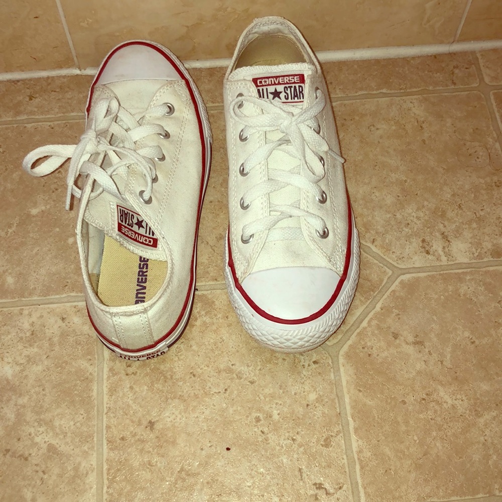 White converse all star